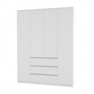 Шкаф Мори 1600.1 Белый