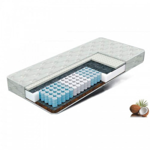Матрас Comfort Зонально-Независимые пружины с Кокосом 800х2000